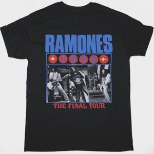 Ramones Adios Amigos Tour Punk Rock Fan Graphic Unisex T-Shirt